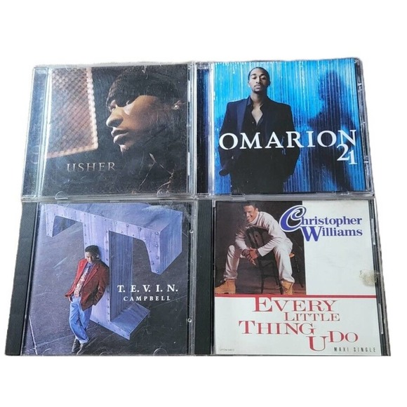 Usher, Omarion, Christopher Williams R & B & Soul Cd  Lot (4 cd's)  Pre-owned - Picture 1 of 3